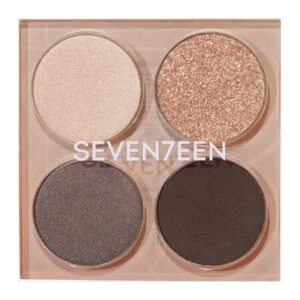 Seventeen Vibrant Eyes Quad Palette 08 Grey Secret