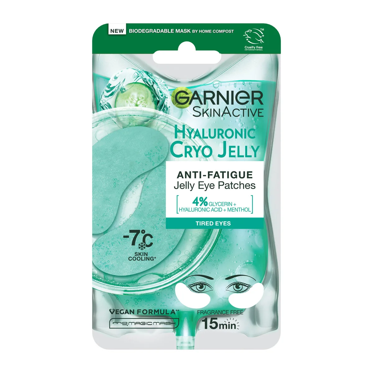Garnier Cryo Jelly Mask Eye Patches 5gr